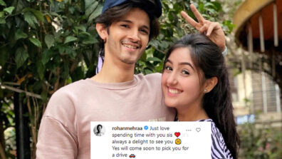 Oh So Cute: Rohan Mehra wants to take out Ashnoor Kaur on a special drive, fans love it