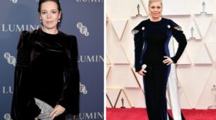 Olivia Colman Wearing Velvet Gown Looks Super Glamorous, See Picture