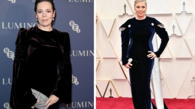 Olivia Colman Wearing Velvet Gown Looks Super Glamorous, See Picture