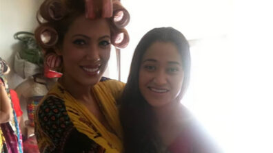 OMG Taarak Divas: Munmun Dutta aka Babita caught on camera hugging Disha Vakani, is Dayaben back on sets?