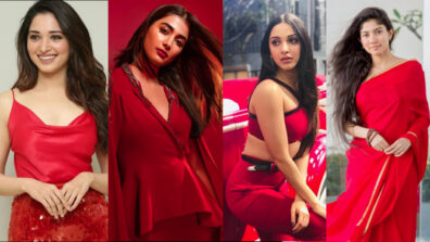 Party Fashion: Tamannaah Bhatia, Pooja Hegde, Kiara Advani & Sai Pallavi’s best spicy red hot looks that will make you sweat