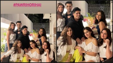 #PawriHoRahiHai: Karan Johar, Kiara Advani, Rakul Preet Singh, Sara Ali Khan, Parineeti Chopra & Manish Malhotra chill together, photo goes viral