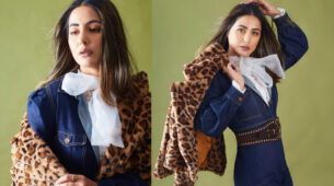[Photos] Leopard Print Fashion: Hina Khan is ‘burning hot’ in latest photo, fans call her ‘fire lady’