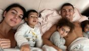 Private Family Photo Leaked: This is how Cristiano Ronaldo wakes up every day in the morning on his bed