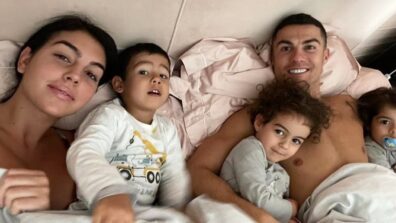 Private Family Photo Leaked: This is how Cristiano Ronaldo wakes up every day in the morning on his bed