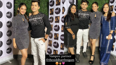 Private Party Photo Leaked: Siddharth Nigam & Anushka Sen are each other’s vampire partners, fans get romance vibes