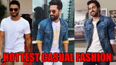 Ranveer Singh, Vicky Kaushal & Ayushmann Khurrana’s Hottest Casual Fashion Moments in Denims That You Loved