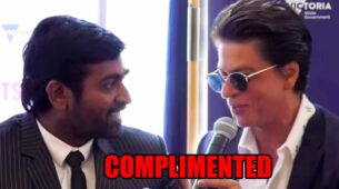 RARE MOMENT: When Shah Rukh Khan Complimented Vijay Sethupathi In Public