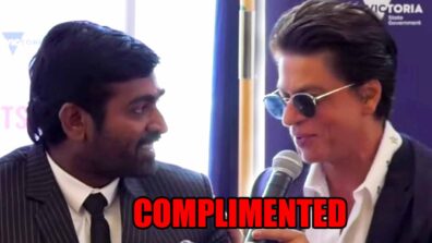 RARE MOMENT: When Shah Rukh Khan Complimented Vijay Sethupathi In Public