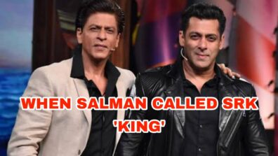 RARE VIDEO: When Salman Khan Called Shah Rukh Khan ‘The King’ Of Bollywood