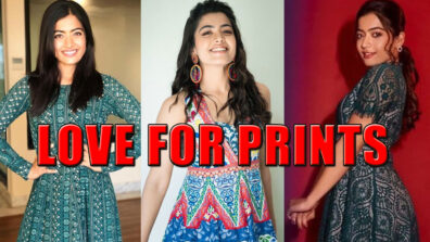 Rashmika Mandanna loves Prints and the pictures have proved it all!