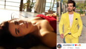 Red Set No: Radhika Madan’s sensuous hot avatar is making Arjun Bijlani feel the heat
