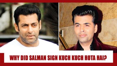 REVEALED: The ACTUAL REASON why Salman Khan signed Karan Johar’s Kuch Kuch Hota Hai