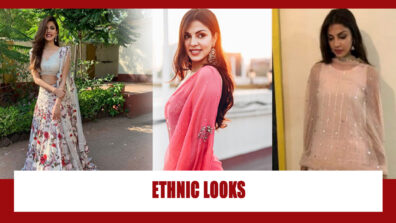 Rhea Chakraborty’s Top 3 Best Ethnic Looks