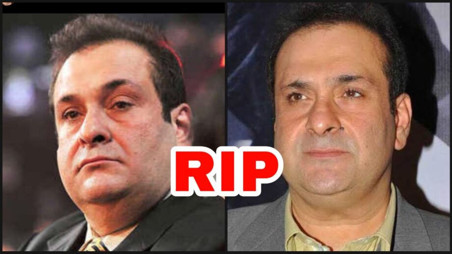 RIP: Late Rishi Kapoor's brother Rajiv Kapoor passes away 314490