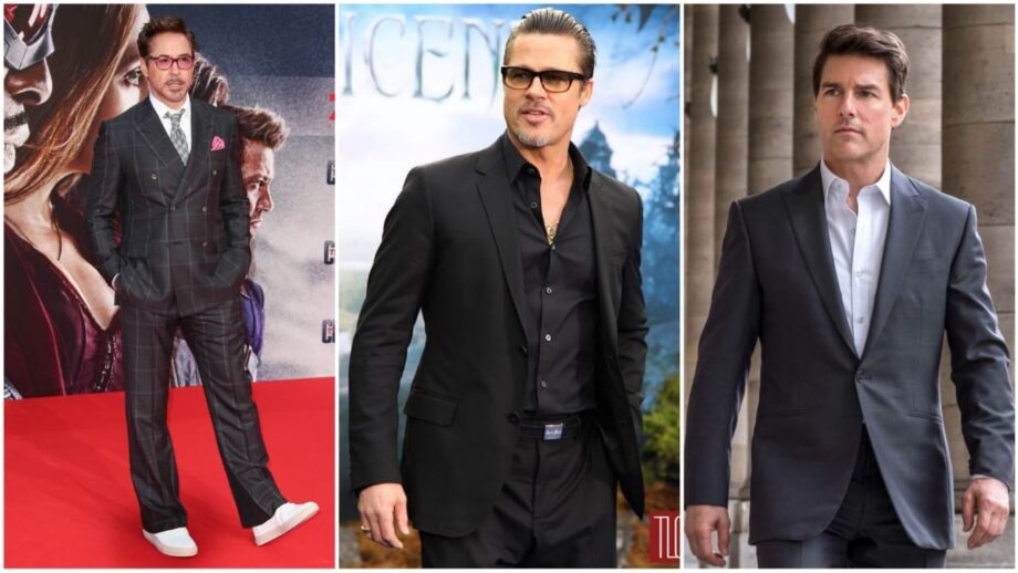 Robert Downey Jr, Brad Pitt, Tom Cruise: Take suit inspiration from Hollywood icons 325533