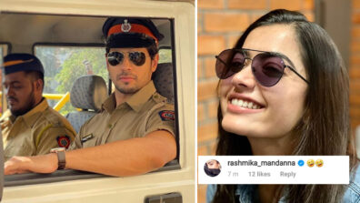 Rohit Shetty connection: Siddharth Malhotra dons a cop avatar, Rashmika Mandanna has something to say