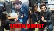 Rose Day: Kartik Aaryan gets rose from a special girl, he blushes