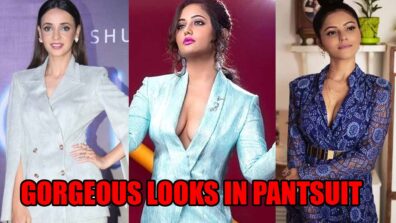 Sanaya Irani, Rashami Desai, Rubina Dilaik: Who Pulls Off Gorgeous Looks In Pantsuit?