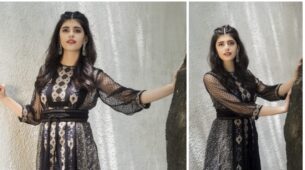 Sanjana Sangi Looks Amazingly Gorgeous In Black Outfits By Ritu Kumar, See Here