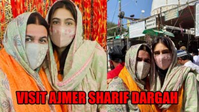 Sara Ali Khan and mom Amrita Singh visit Ajmer Sharif Dargah, check pics