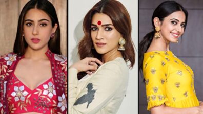 Sara Ali Khan, Kriti Sanon To Rakul Preet Singh: Have A Look At Those Divas Who Nailed The Skirt Suit Look Like A Pro