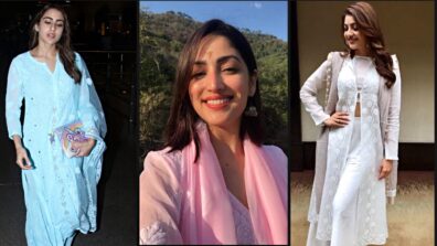 Sara Ali Khan VS Yami Gautam VS Kajal Aggarwal: Who Styled Chikankari Suit Better?