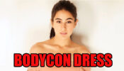 Sara Ali Khan’s Beige Bodycon Dress Looks Hot: See Pic
