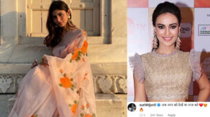 Saree Love: Mouni Roy looks gorgeous like Mumtaz Begum in front of Taj Mahal, Surbhi Jyoti loves it