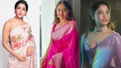 Saree Queen: Times when Samantha Akkineni, Keerthy Suresh & Tamannaah Bhatia looked divine in experimental draped half-saree look