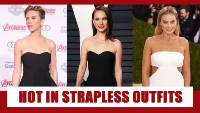 Scarlett Johansson, Natalie Portman And Margot Robbie Look Utterly Hot In Strapless Outfits