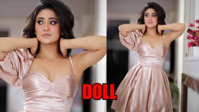 Shivangi Joshi looks like a doll in latest pink dress