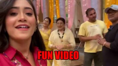 Shivangi Joshi’s ‘pawri’ version from Yeh Rishta Kya Kehlata Hai set will make you go LOL