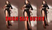 Shraddha Kapoor Looks Spicy Hot In Black Thigh Slit Outfit, See Here