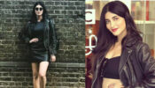 Shruti Hassan Looks Spicy Hot In Leather Outfits