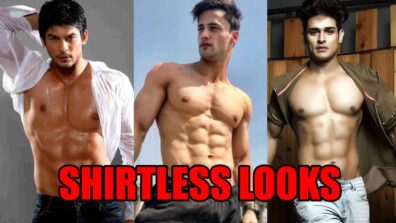 Sidharth Shukla VS Asim Riaz VS Priyank Sharma: Hottest in shirtless looks?