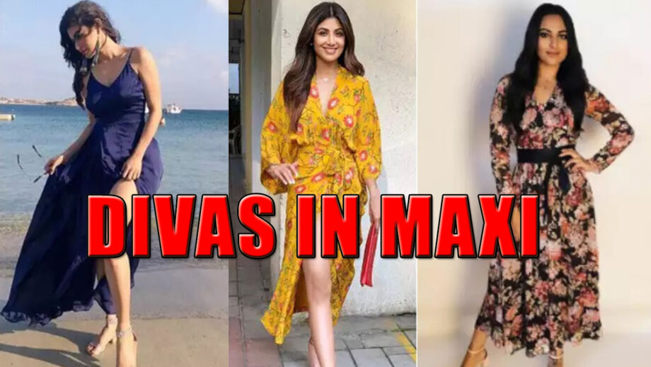 Sonakshi Sinha, Mouni Roy, Shilpa Shetty: Top 3 Bollywood Divas Who Slew In Maxi Dresses