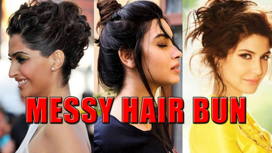 Sonam Kapoor, Diana Penty, Anushka Sharma: Take Some Cues To Tie Your Hair In A Stylish And Messy Bun From B-Town Divas
