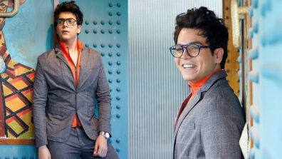 [Photos] SPEC-TACULAR: Taarak Mehta Ka Ooltah Chashmah’s Raj Anadkat aka Tapu looks dapper in grey tailored suit, girls can’t stop crushing