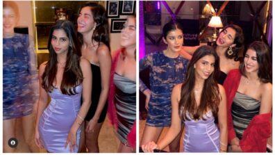 Suhana Khan poses hot with her girl gang, checkout pictures