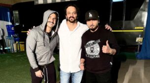 Super Eve: Yo Yo Honey Singh vibes with Ranveer Singh & Rohit Shetty, fans are in wonder