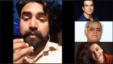 Taapsee Pannu, Sonu Sood, Hansal Mehta On  Sandeep Nahar’s Suicide