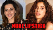 Taapsee Pannu To Janhvi Kapoor: Bold Looks In Nude Lipstick Shades