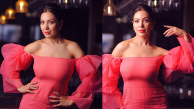 Taarak Diva: Munmun Dutta aka Babita burns the oomph quotient in her off-shoulder fluffy pink outfit, fans go bananas