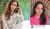 Taarak Diva: Sunayana Fozdar aka Anjali bhabhi looks resplendent in white ethnic outfit, Palak Sindhwani loves it