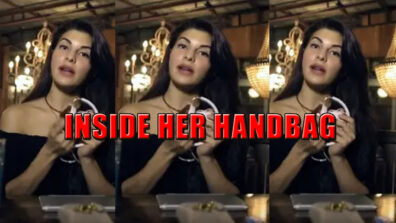 Take A Quick Peek At What Stays Inside Jacqueline Fernandez’s Hand Bag