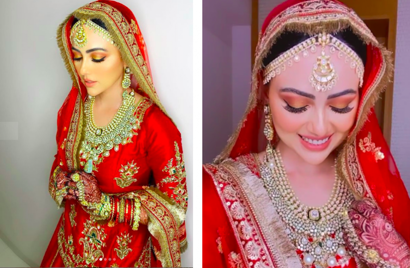 Take An Inspiration From Sana Khan’s Wedding And Makeup Looks - 0