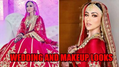 Take An Inspiration From Sana Khan’s Wedding And Makeup Looks