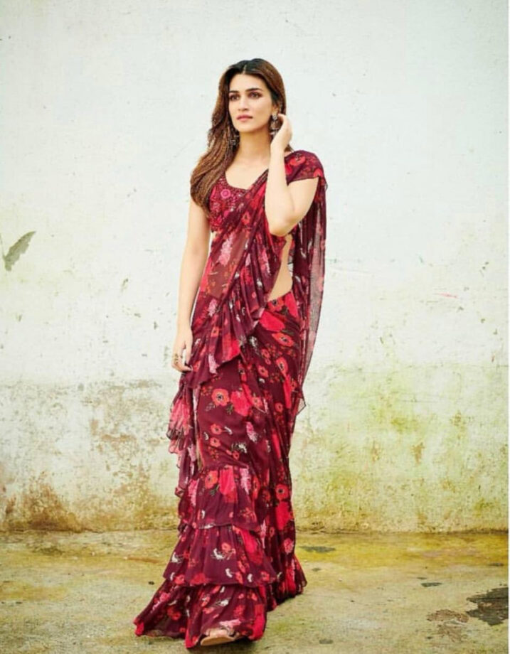 Take Cues From Kriti Sanon On How To Ace Your Ruffles Like A Celebrity - 0