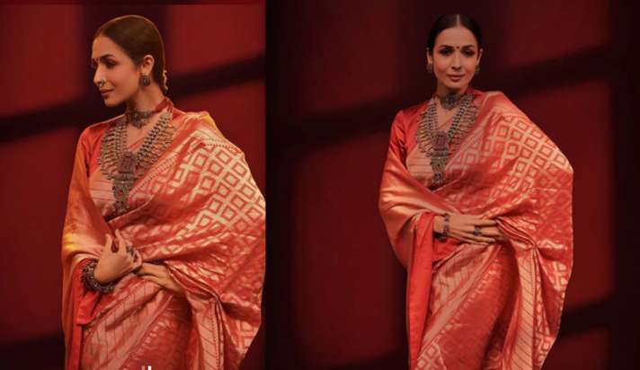 Take Some Ideas From Mouni Roy, Vidya Balan, And Malaika Arora’s Banarasi Silk Saree To Deserve Attention This Wedding Season - 2